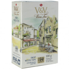 V&V VIVA TEA черный чай 100 гр FBOP WITH TIPS