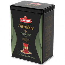 CAYKUR ALTINBAS 400 гр чёрный чай заварной с бергамотом жестяная банка
