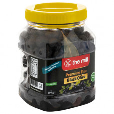 THE MILL Вяленые маслины, классические, сочные 900 гр, калибровка XS (321-350 шт/кг)