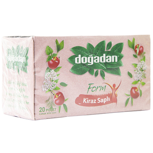 DOGADAN FORM чай микс трав с плодоножками черешни 20 пакетиков