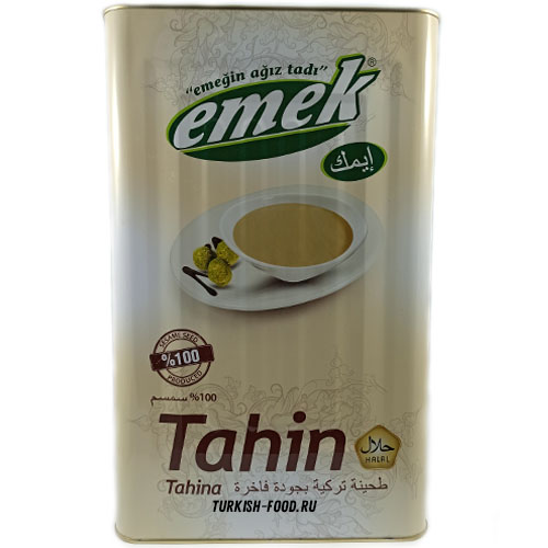 EMEK Кунжутная паста "Тахин" 19 кг (TAHIN TENEKE HOREKA 1/1)