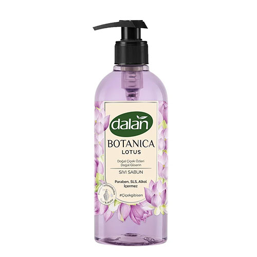 DALAN BOTANICA Мыло жидкое Цветочный аромат Лотоса (противовоспалительное) 500 мл