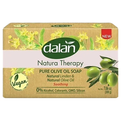 DALAN NATURA THERAPY Мыло натуральное ""Липа и Оливковое Масло" 200гр