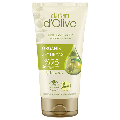 DALAN D’OLIVE Питательный увлажняющий крем для рук, лица и тела с оливковым маслом и глицерином 60 мл