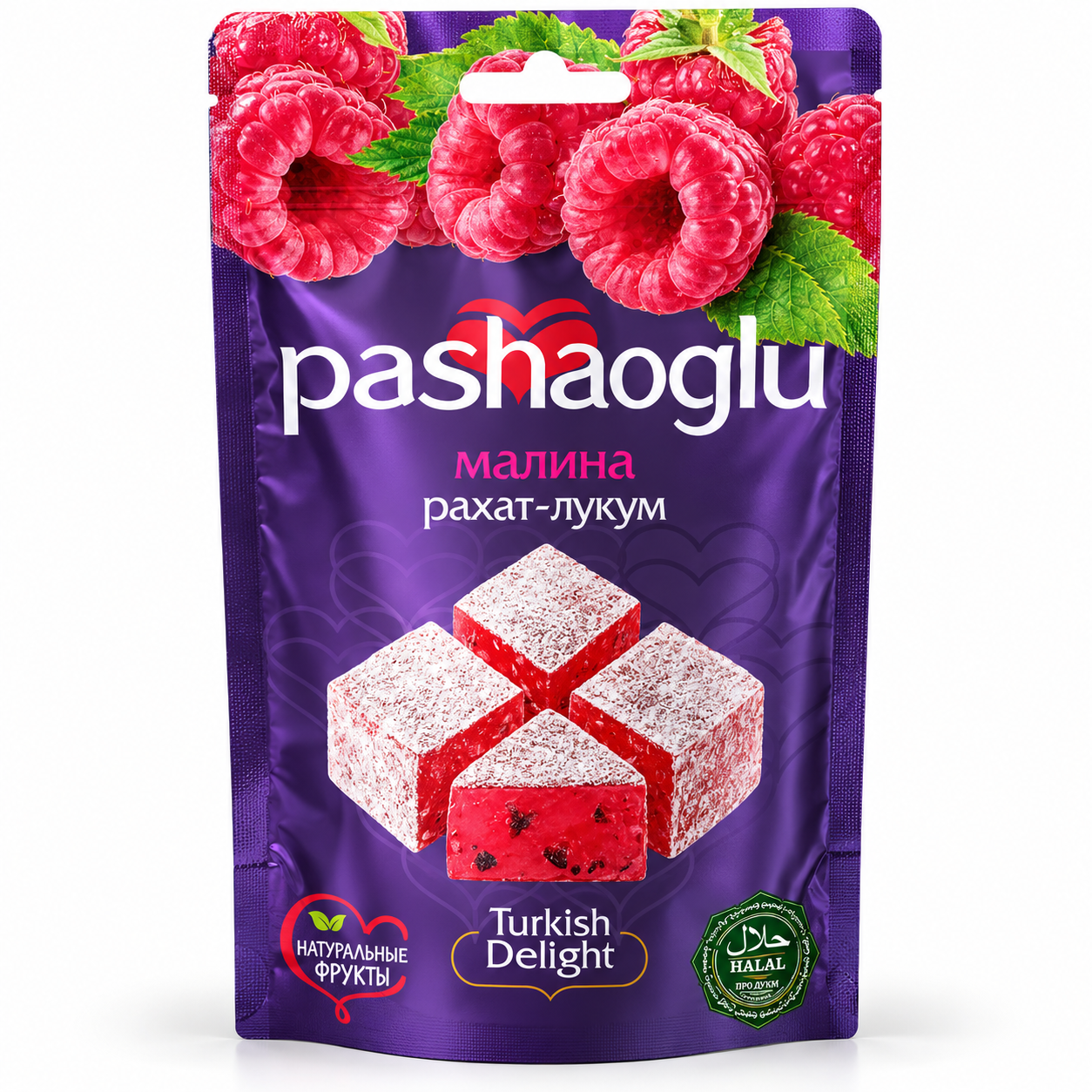 PASHAOGLU Рахат-лукум 150 г с малиной
