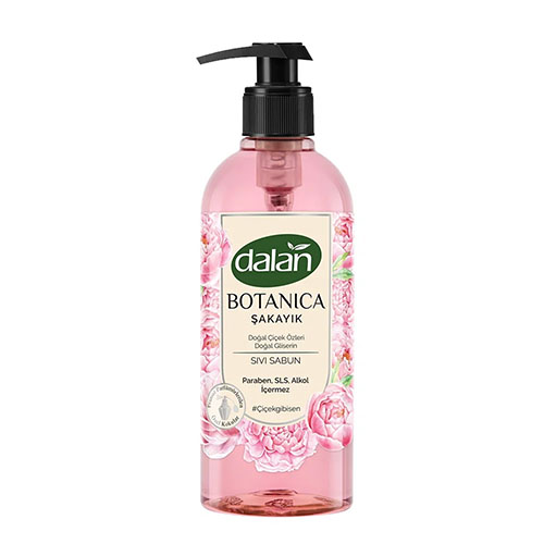 DALAN BOTANICA Мыло жидкое Цветочный аромат Пиона (увлажняющее) 500 мл