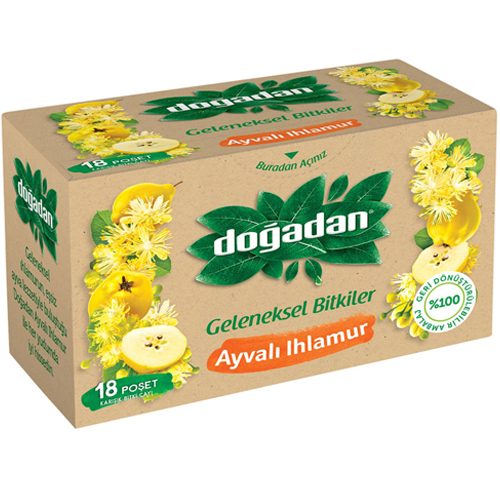 DOGADAN Липовый чай c айвой 20 пакетиков