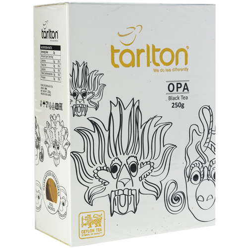 TARLTON черный чай 250 гр OПA (BLACK TEA OPA)