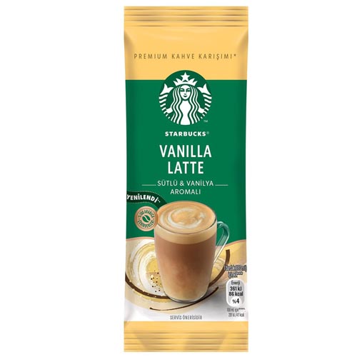 STARBUCKS VANILLA LATTE 21.5 гр
