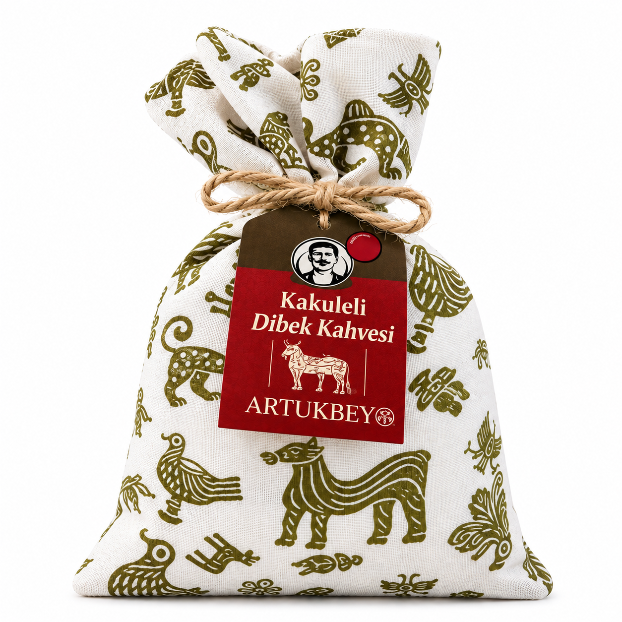 ARTUKBEY 100гр Турецкий кофе c кардамоном в мешочке