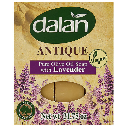 DALAN ANTIQUE Мыло банное 100% РУЧНАЯ РАБОТА, масло Оливы и Лаванды 900 гр (6*150 гр)