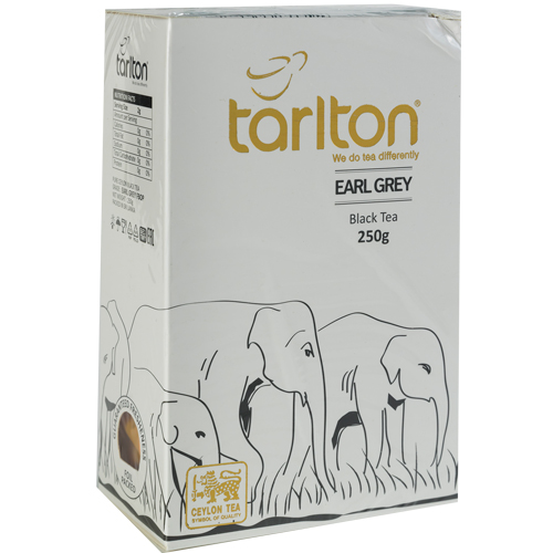 TARLTON черный чай бергамотом 250 гр (EARL GREY BLACK TEA)