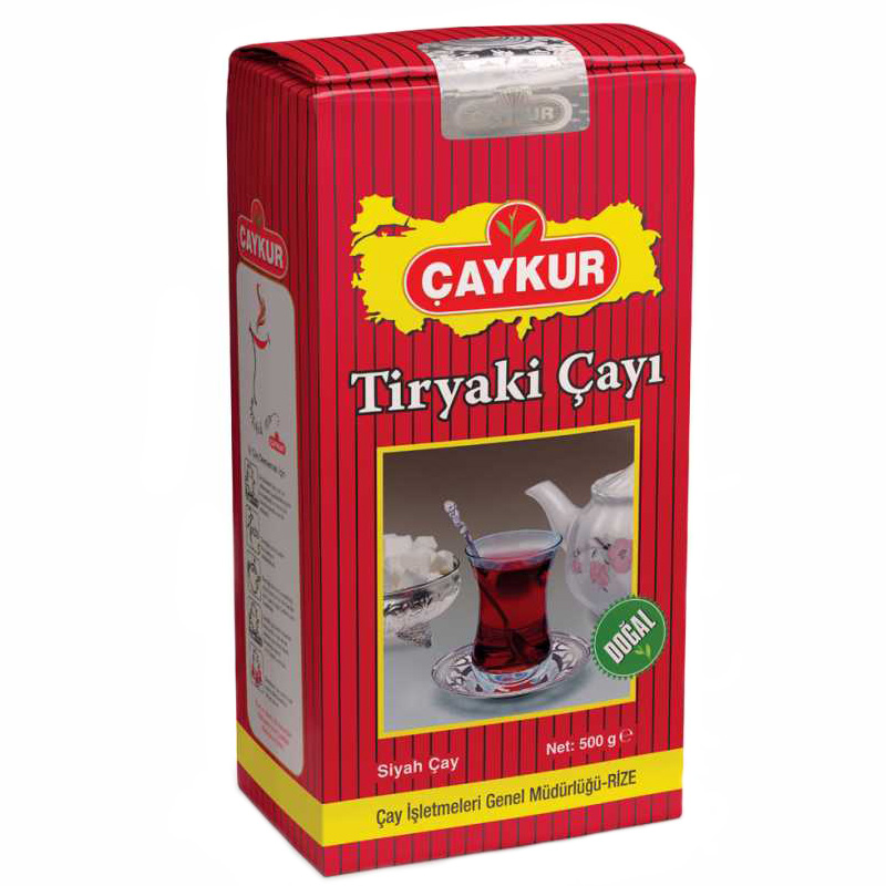 CAYKUR TIRYAKI 500 гр чёрный чай заварной