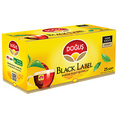 DOGUS Чёрный чай BLACK LABEL 25 пакетиков