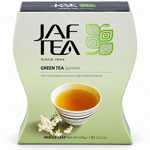 JAF TEA Чай зелёный Жасмин 100 г