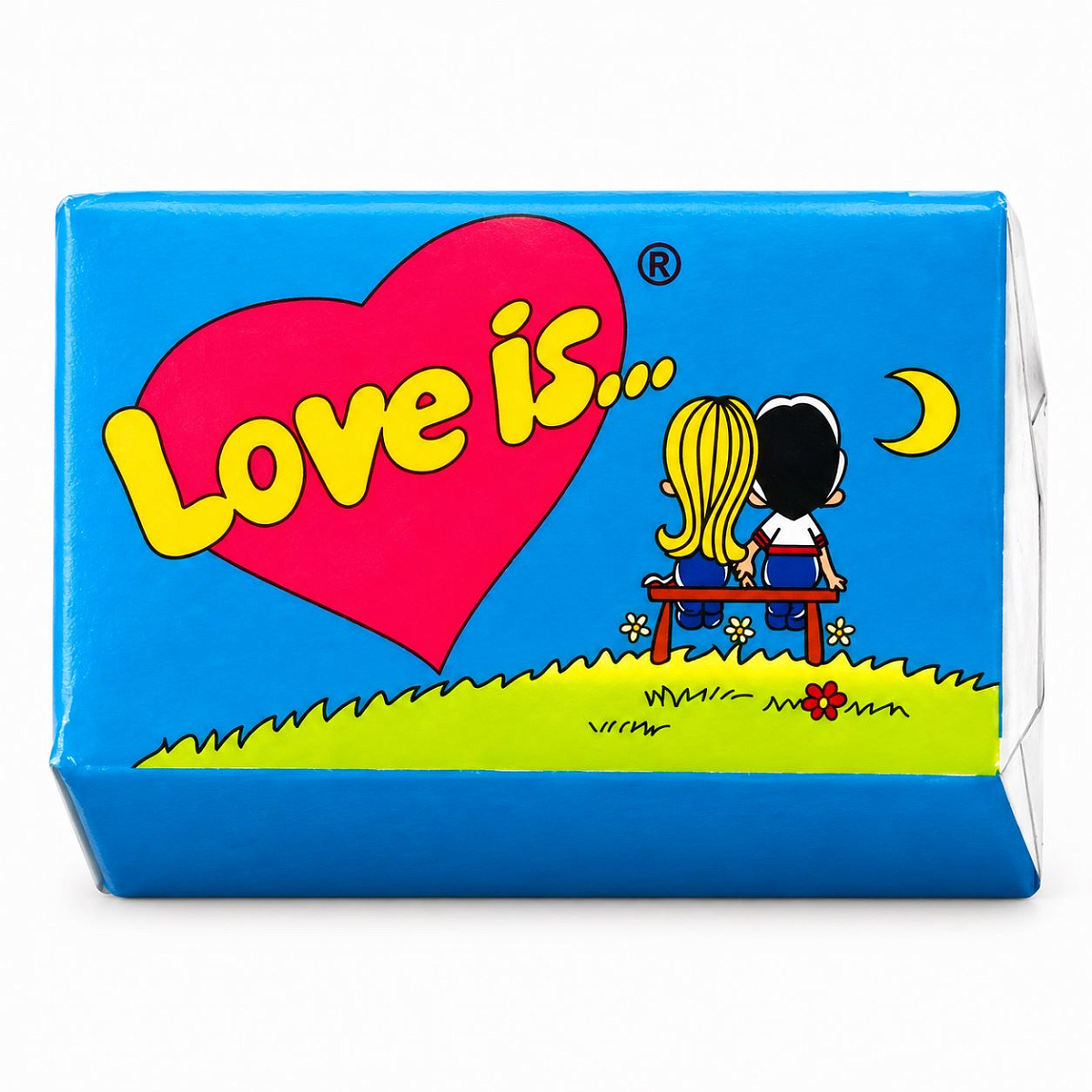 LOVE IS жевательная резинка Банан-Клубника 4.2 г