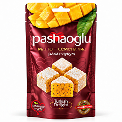 PASHAOGLU Рахат-лукум 150 г манго-семена чиа