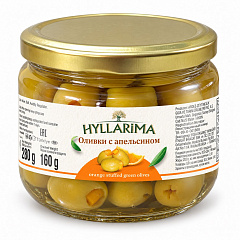HYLLARIMA Оливки с апельсином 280 г