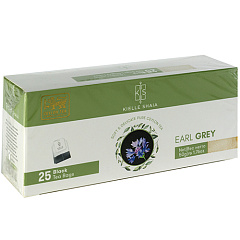 KIELLE SHALA черный чай в пакетиках 25 шт EARL GREY