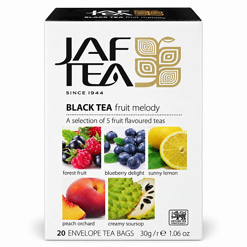 JAF TEA 20 пакетиков. Чай чёрный