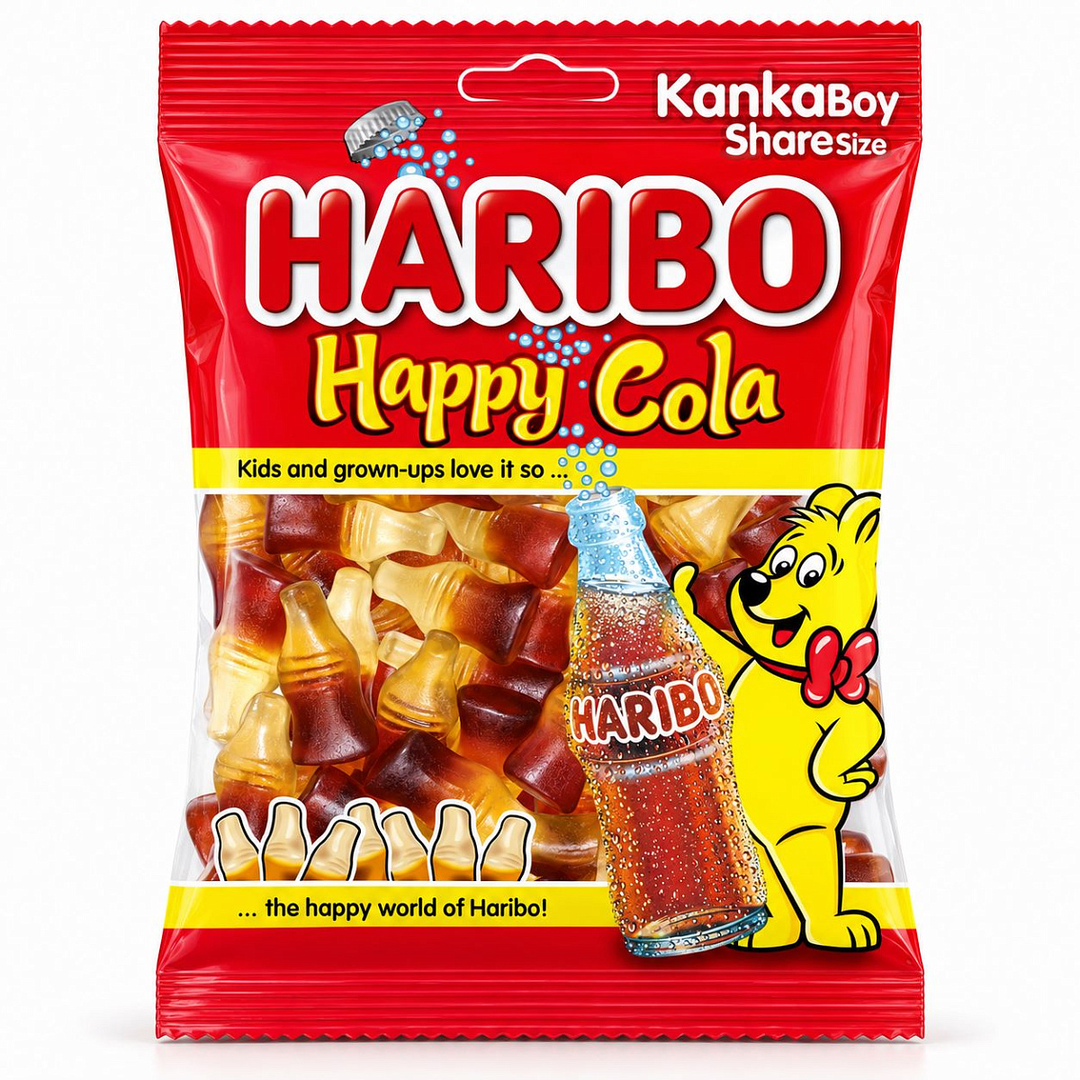 HARIBO Турция 80 г Мармелад Хэппи Кола