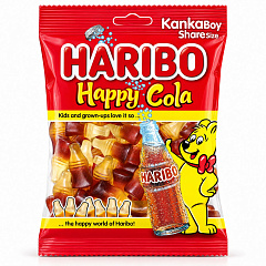 HARIBO Турция 80 г Мармелад Хэппи Кола