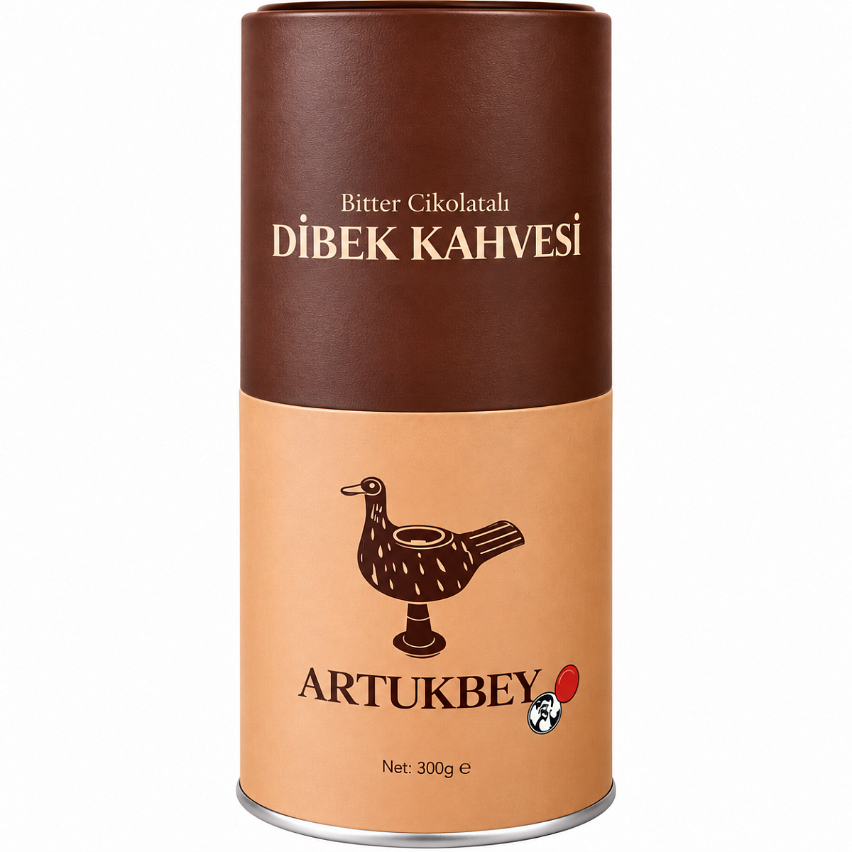 ARTUKBEY 300гр Турецкий кофе с темным шоколадом, цилиндр