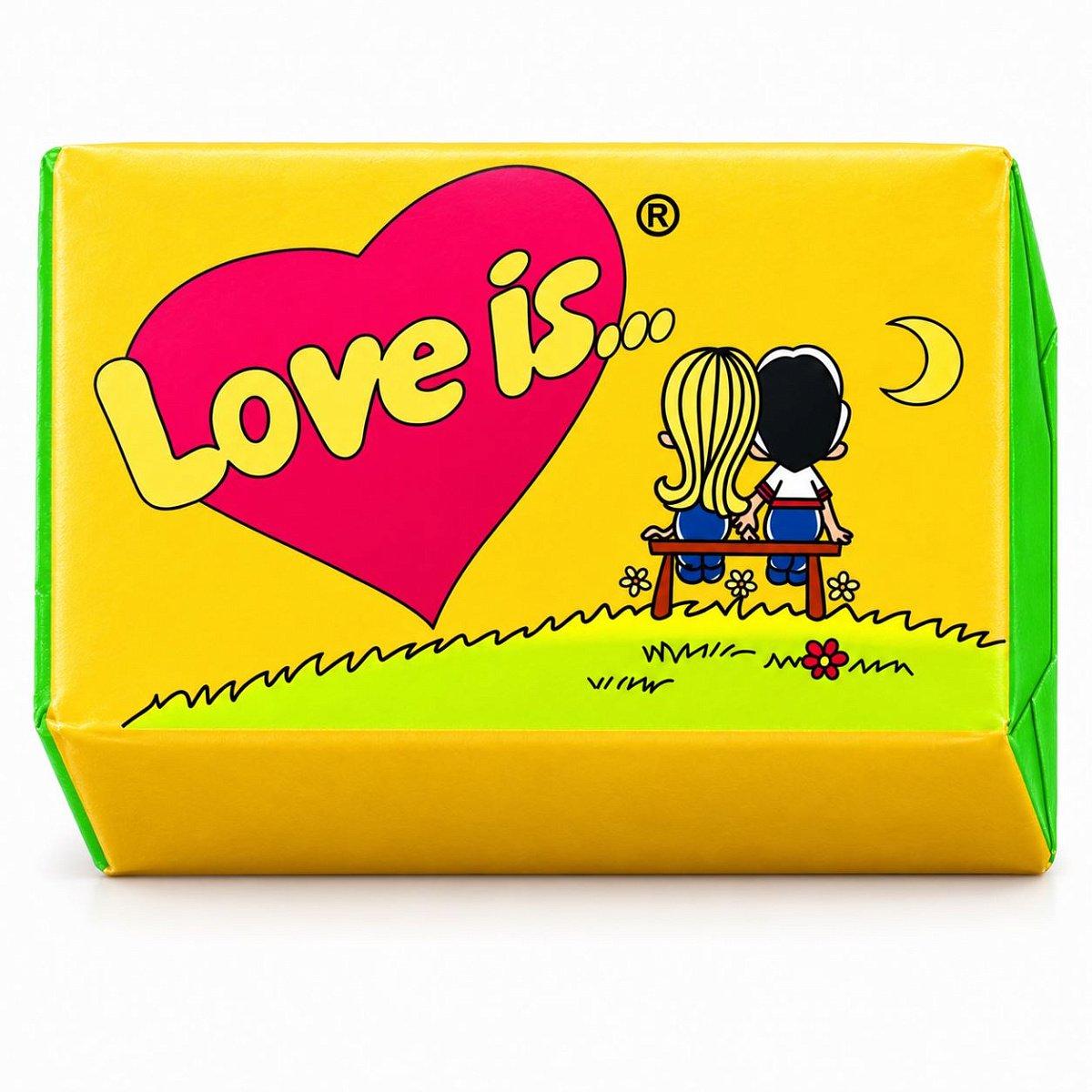 LOVE IS жевательная резинка Кокос-Ананас 4.2 г
