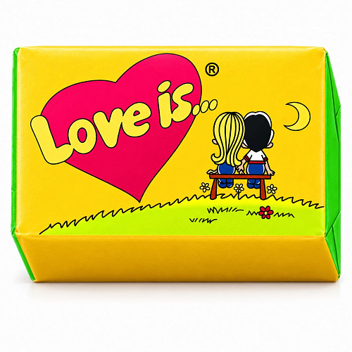 LOVE IS жевательная резинка Кокос-Ананас 4.2 г