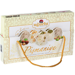 UGURLU Пишмание 260 гр подарочная. упак. с сумкой (CANTALI LUKS KUTU PISMANIYE 1/15)