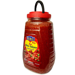 BURCU Перцовая паста 4200 гр острая, пластиковая банка (ACI BIBER SALCASI PLASTIK 1/4)