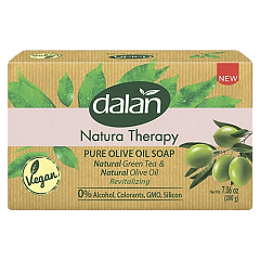 DALAN NATURA THERAPY Мыло натуральное "Зелёный чай и Оливковое Масло" 200гр