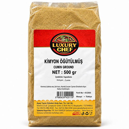 LUXURY CHEF Тмин молотый (кимьён) 500 г