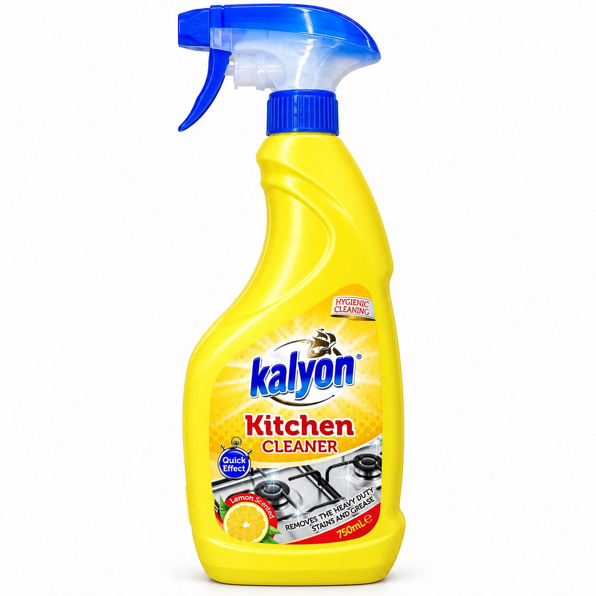 KALYON Чистящий спрей для кухни «Лимон», 750 мл