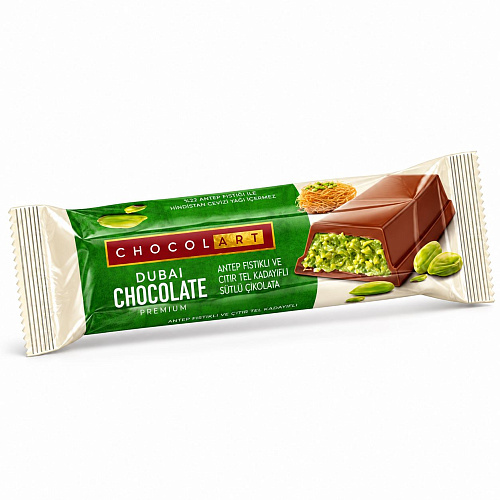 CHOCOLART Дубайский шоколад с фисташкой 32 г