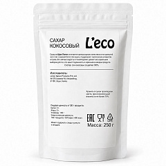LECO Кокосовый сахар 250 г