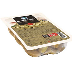 MARMARABIRLIK Оливки коктейльные 200 гр, калибровка 2XL (181-200 шт/кг) в вакуумной упаковке