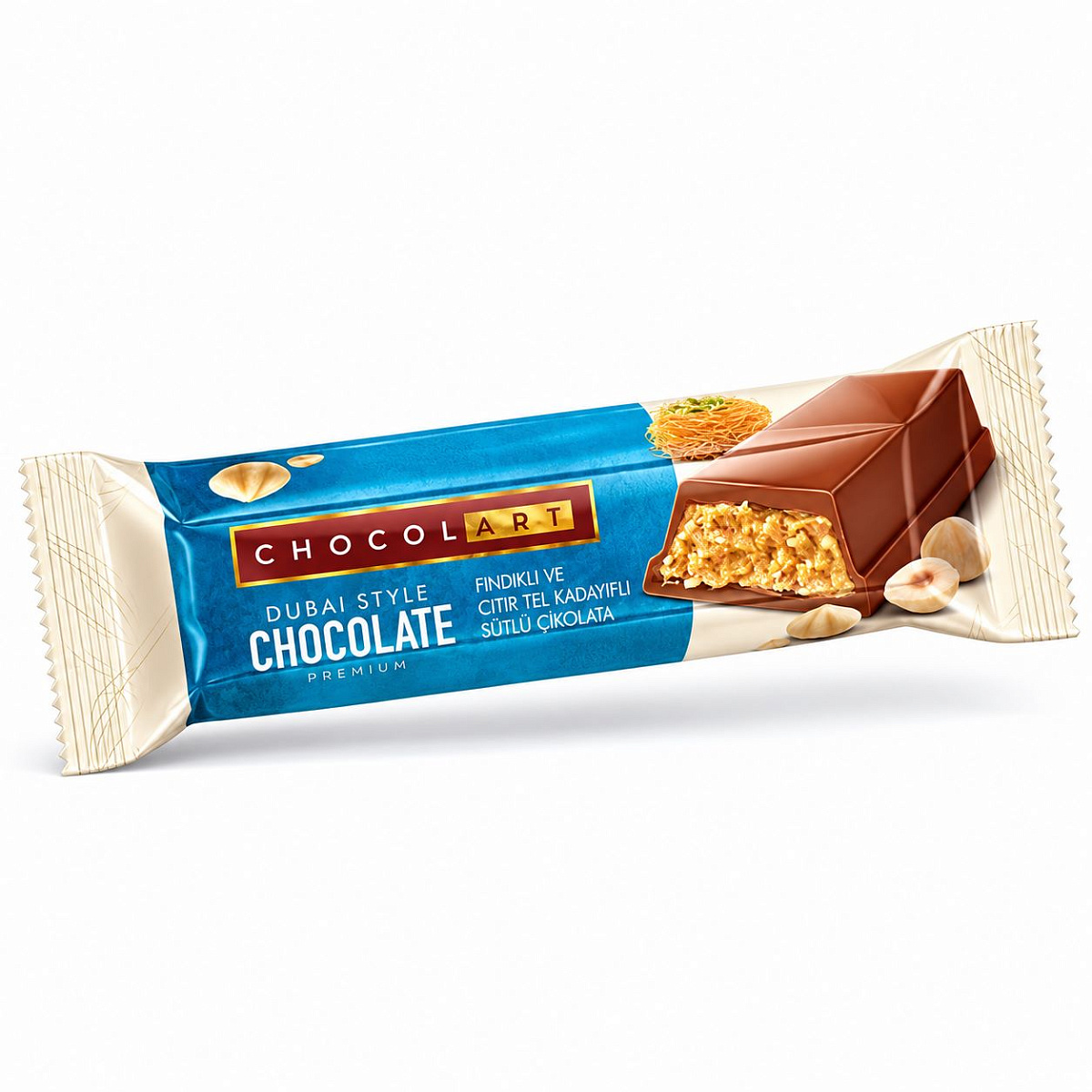 CHOCOLART Дубайский шоколад с фундуком 32 г
