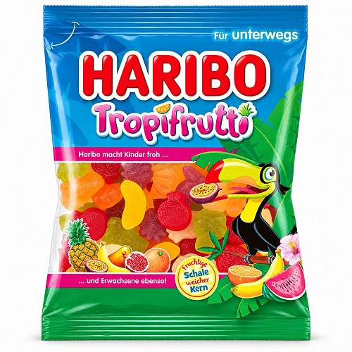 HARIBO Турция 80 г Мармелад Тропические фрукты