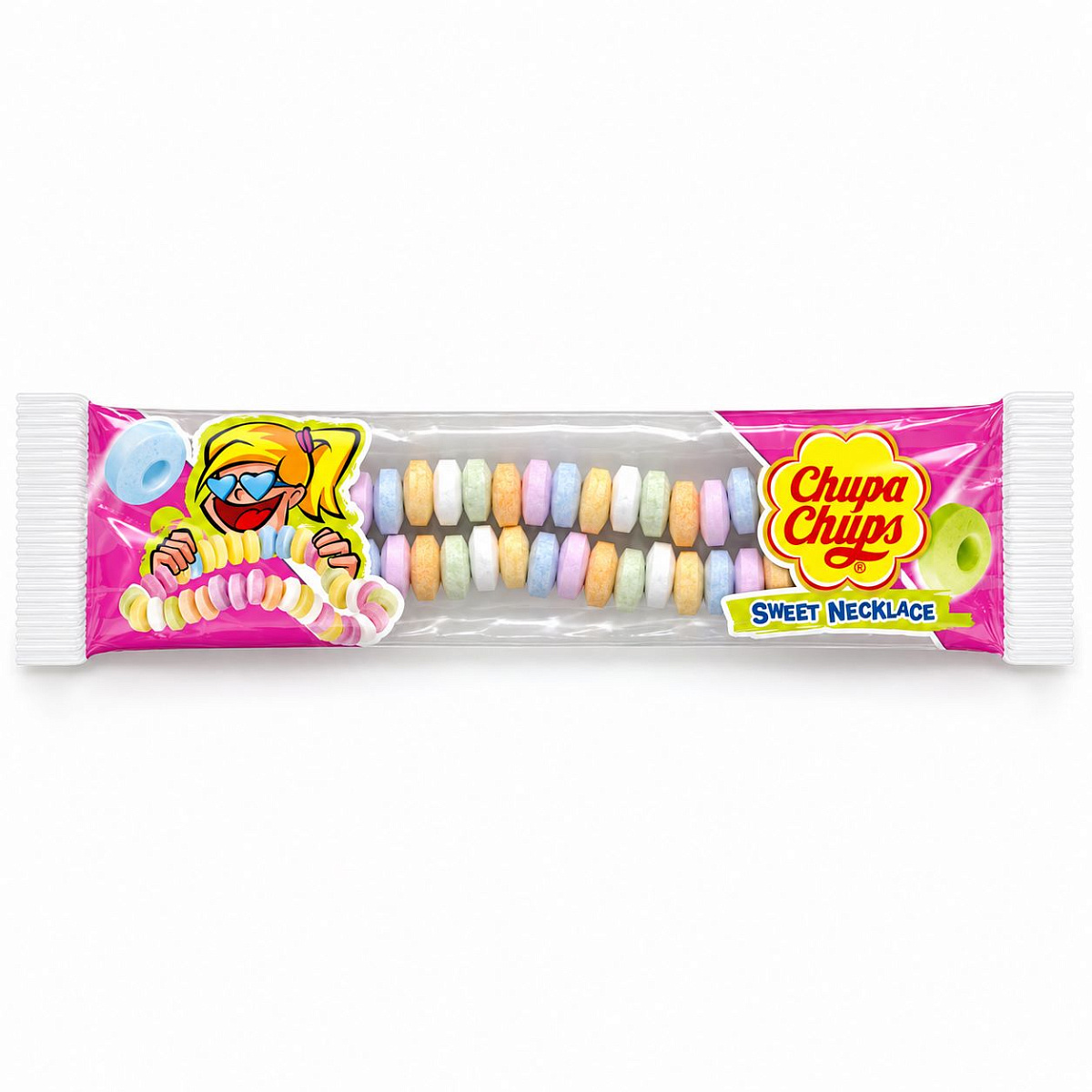 CHUPA CHUPS Necklaces конфета "сладкие бусы" 14,7 г