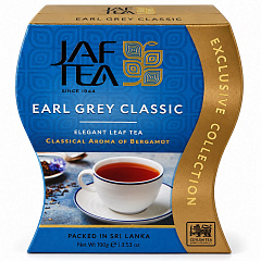JAF TEA Чай чёрный с ароматом бергамота 100 г