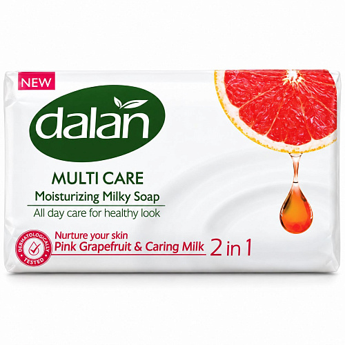 DALAN Мыло 150 г MULTI CARE Грейпфрут и Молоко