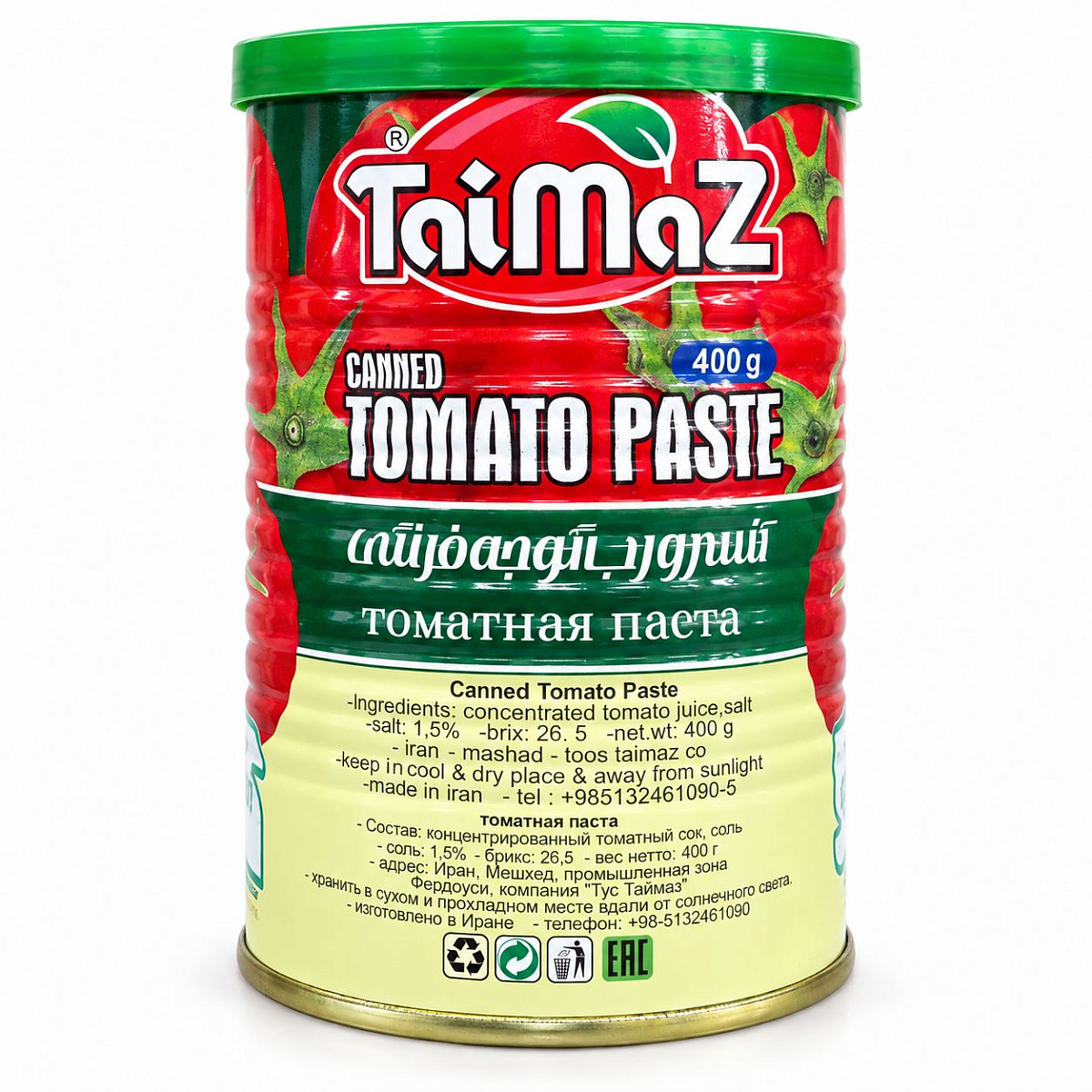 TAIMAZ Томатная паста 400 г