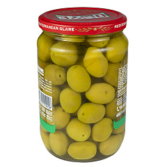 AGAOGLU OLIVE PARK 720 гр Оливки колотые, калибровка 3XL (161-180 шт/кг), стекло (KIRMA YESIL ZEYTIN CAM 1/6)