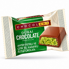 CHOCOLART Дубайский шоколад с фисташкой 16 г