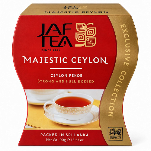 JAF TEA Чай чёрный Мажестик 100 г