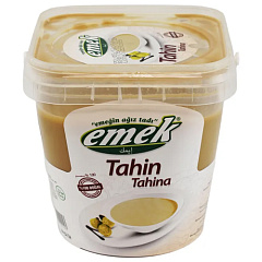 EMEK Кунжутная паста "Тахин" 800 гр пластиковая тара (TAHIN PLASTIK KAP 1/6)