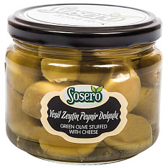SOSERO Оливки фаршированные сыром 290 гр