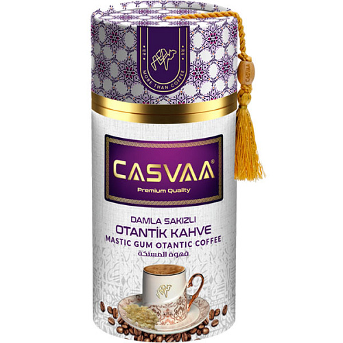 CASVAA Кофе с мастикой и рожковым деревом по Турецкий 250 гр, подарочная уп.