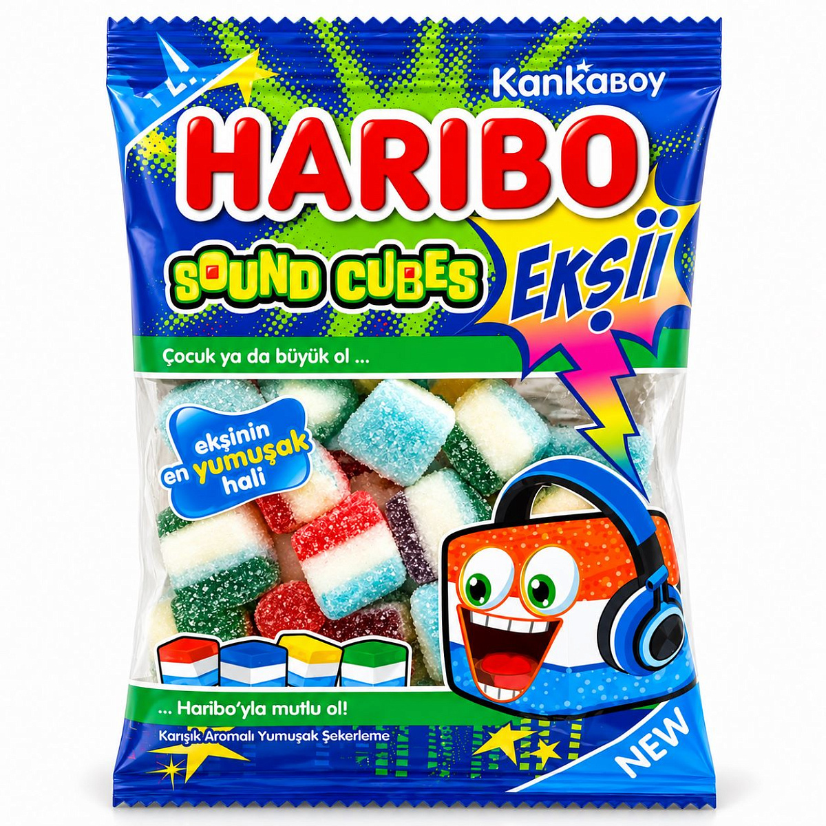 HARIBO Турция 70 г Мармелад Саундкюбс